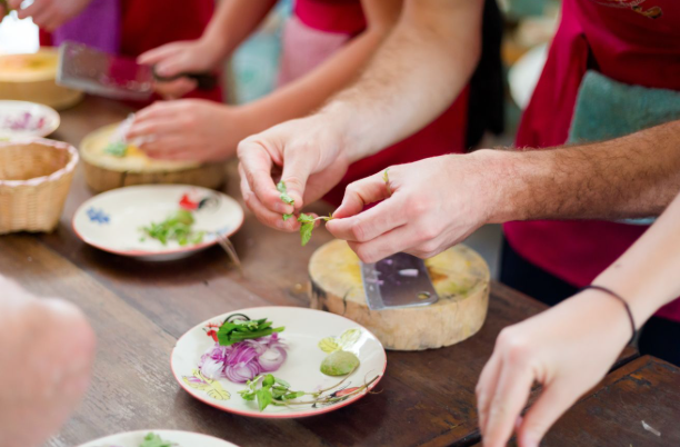 Clase cocina tailandesa en Chiang Mail