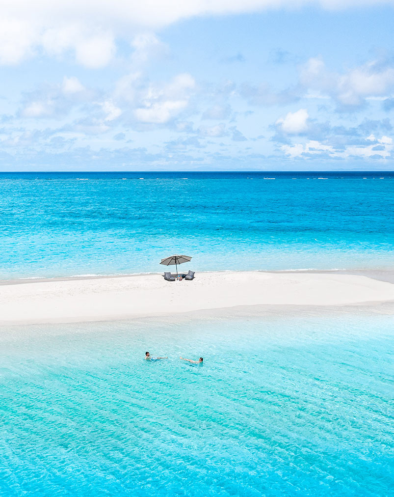 Picnic privado en Sand Cay
