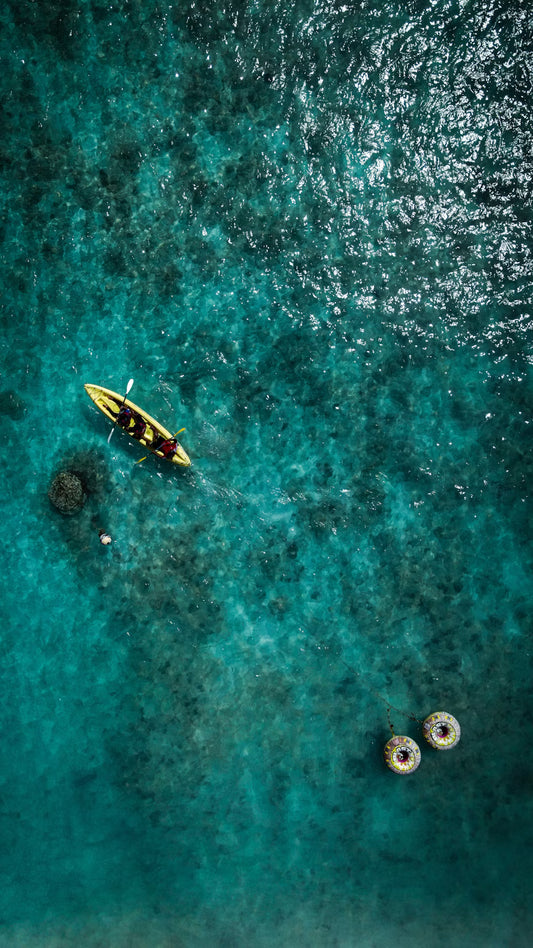 Paseo en kayak por la laguna